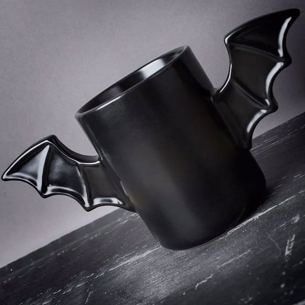 Foto 4 pulgar | Taza Con Alas De Murcielago