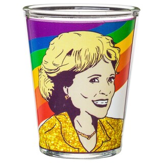 Foto 4 | Juego De Minivasos Silver Buffalo Golden Girls Rainbow Grid Paquete De 4 - Venta Internacional.