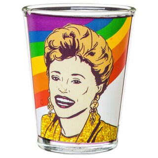 Foto 7 | Juego De Minivasos Silver Buffalo Golden Girls Rainbow Grid Paquete De 4 - Venta Internacional.