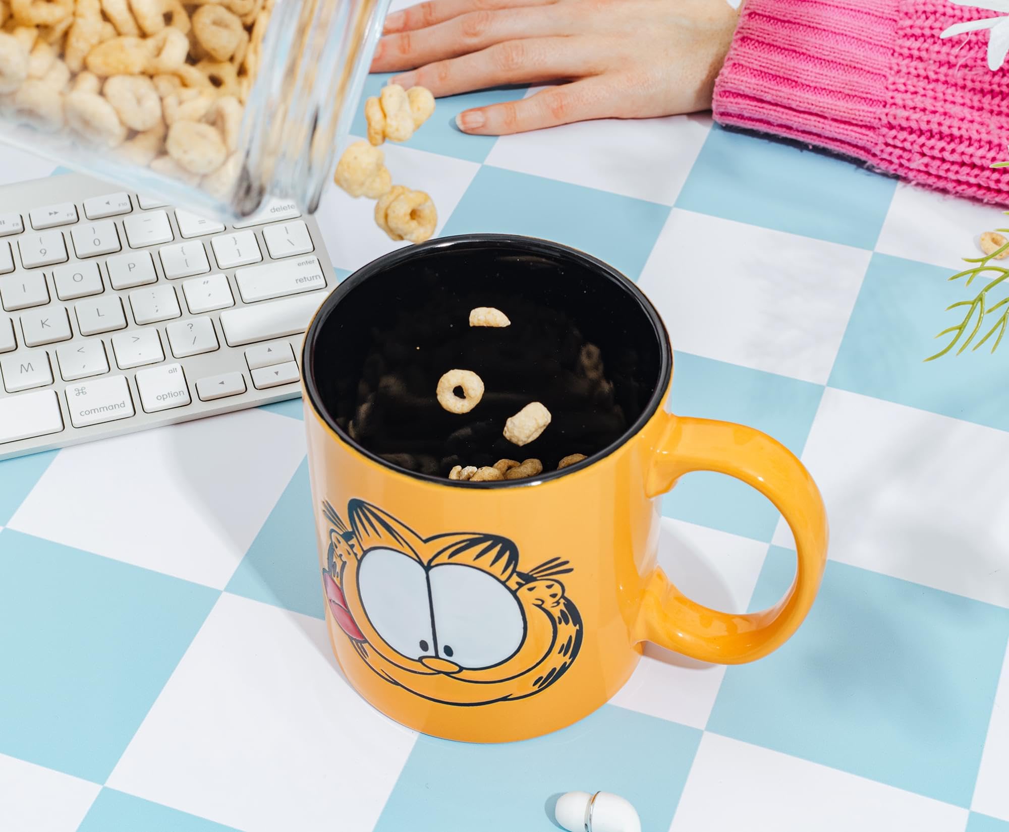Foto 6 pulgar | Taza De Café Silver Buffalo Garfield Tongue Out 600 Ml - Venta Internacional.