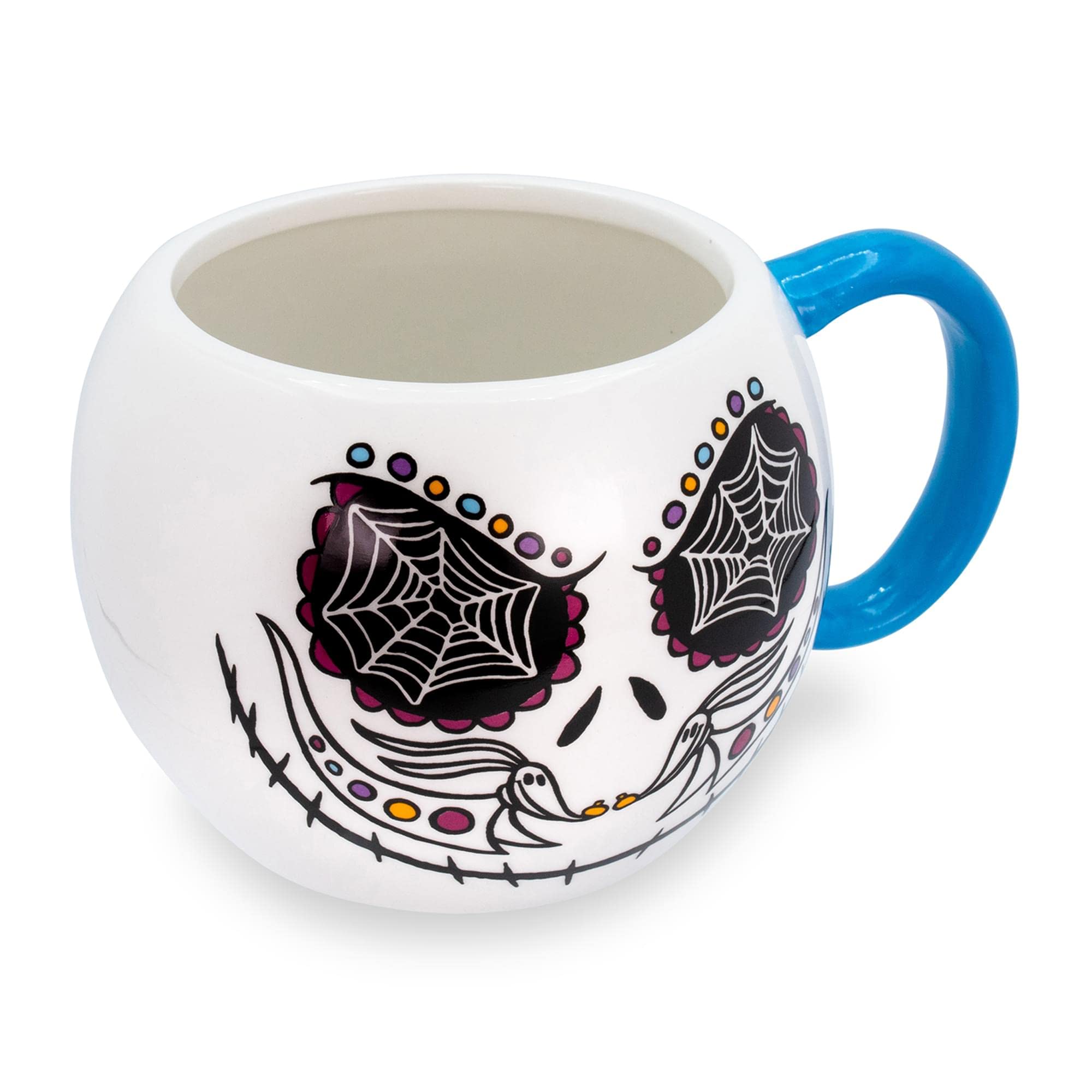 Foto 3 pulgar | Taza De Cerámica Plateada Buffalo Disney Nightmare Before Christmas - Venta Internacional.