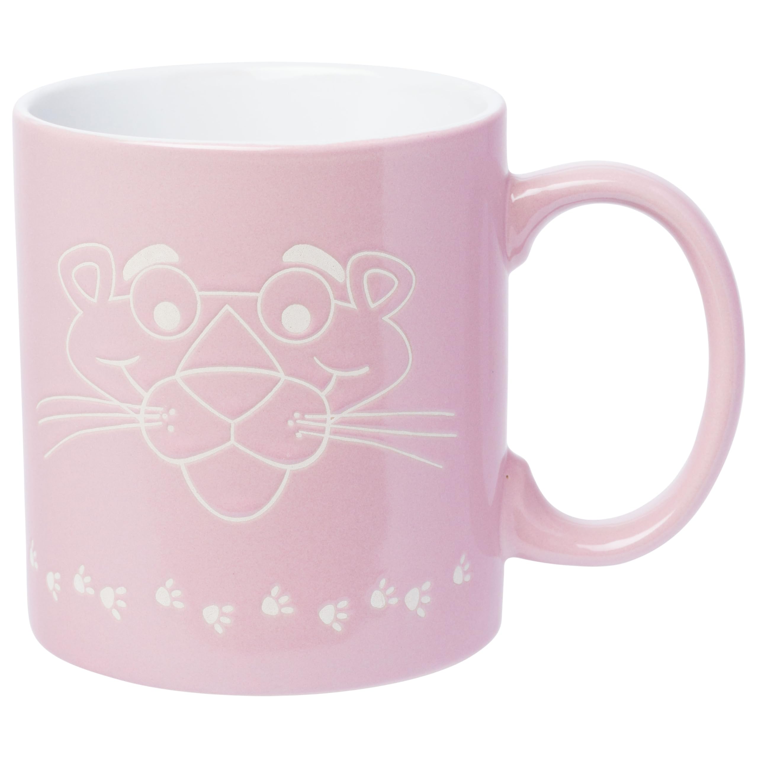 Foto 2 pulgar | Taza Silver Buffalo Pink Panther  Vintage  590 Ml  Cerámica - Venta Internacional.