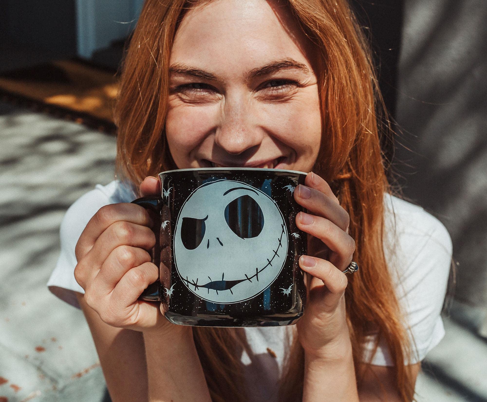Foto 4 | Taza Camper De Cerámica Silver Buffalo Disney Nightmare  600 Ml  Jack - Venta Internacional.