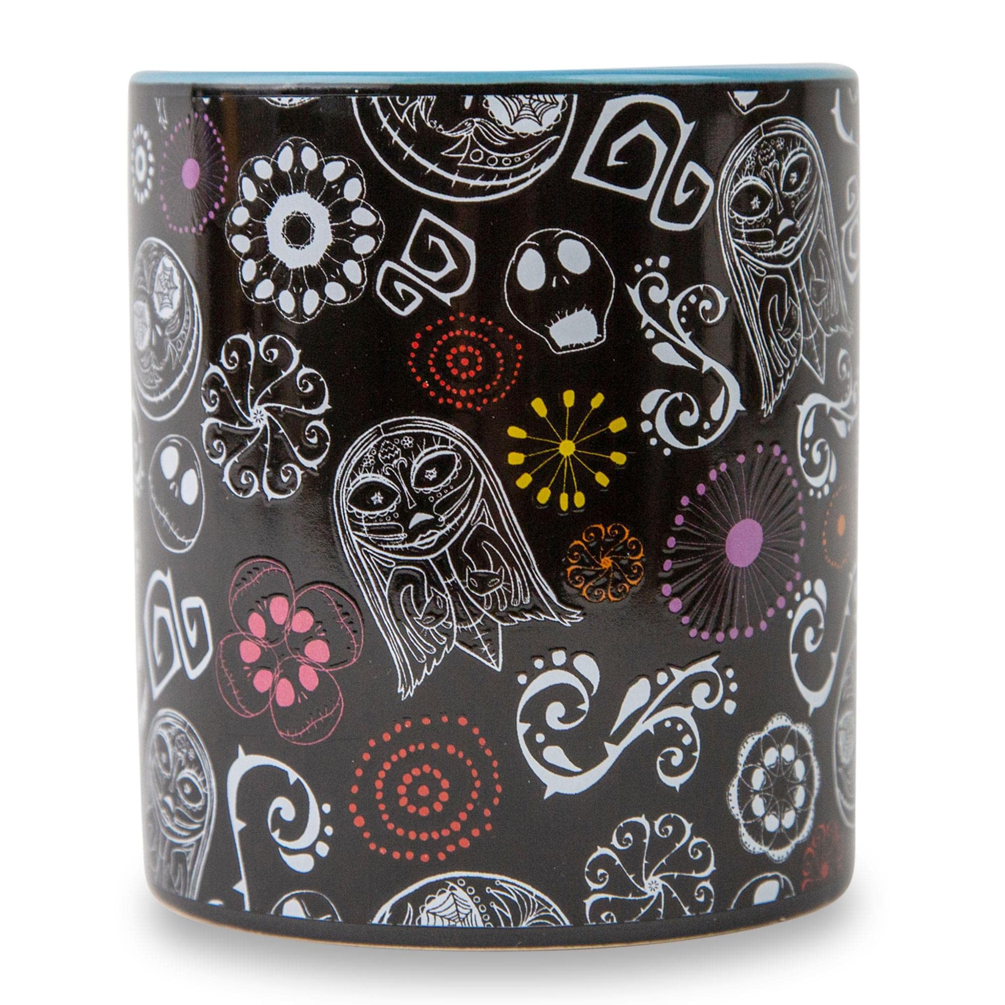 Foto 3 pulgar | Taza De Cerámica Plateada Buffalo Disney Nightmare Before Christmas - Venta Internacional.