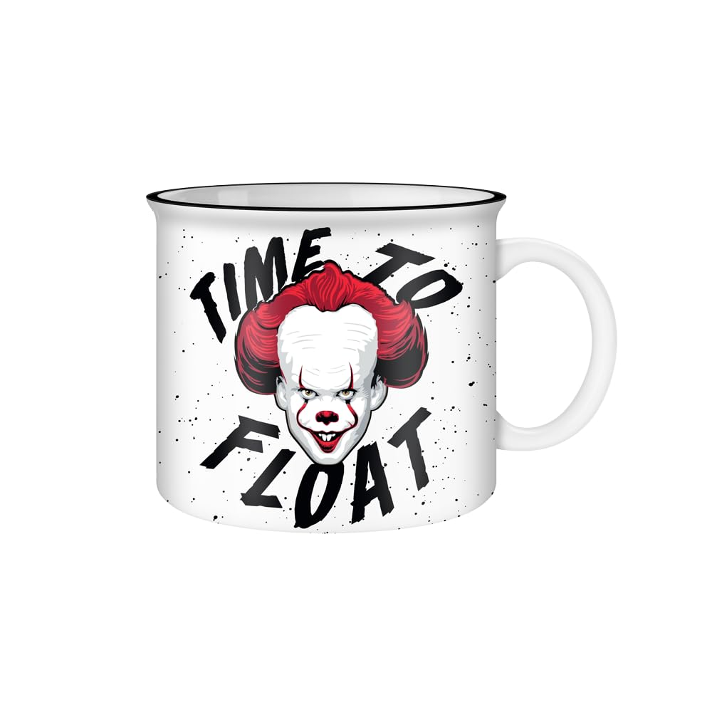 Foto 1 | Taza Camper De Cerámica Silver Buffalo It Pennywise Clown  600 Ml - Venta Internacional.