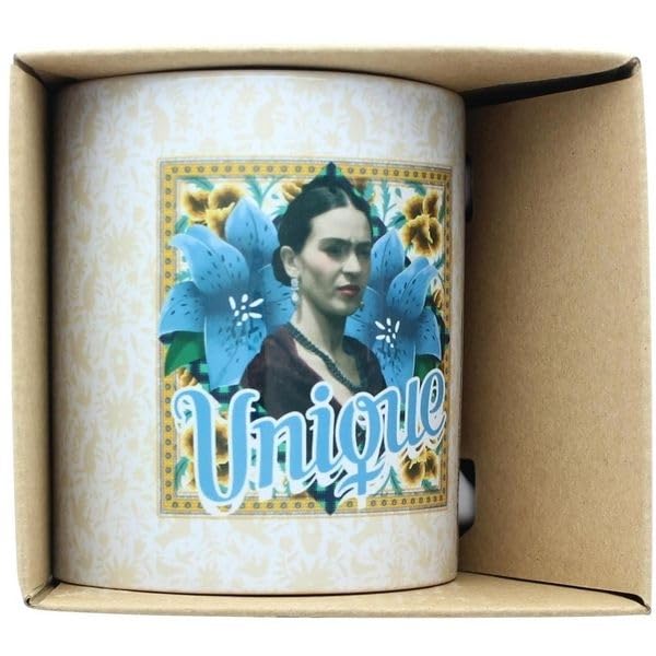 Foto 3 | Taza De Cerámica Aquarius Frida Kahlo  325 Ml  En Caja  Multicolor - Venta Internacional.