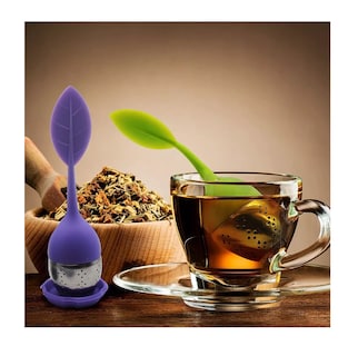 Foto 4 | Colador de Té Hojas Sueltas 7 Piezas de Silicona Belug Multicolor
