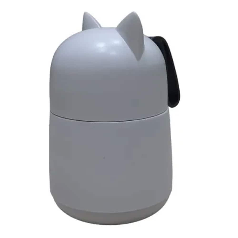 Taza Termo HappyWare en Forma de Gato Kawaii color Blanco $359