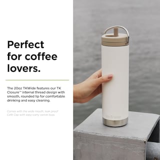 Foto 3 | Vaso De Café Klean Kanteen Tk Wide 600 Ml Tofu - Venta Internacional.