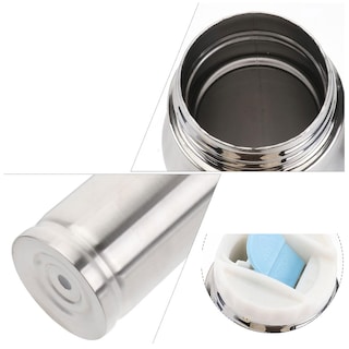 Foto 4 | Termo Bala Acero Inoxidable Con Dosificador 500ml Plata