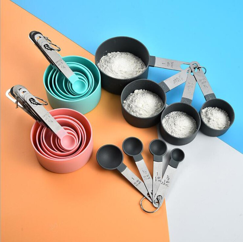 Foto 4 pulgar | Venta Internacional- Juego de Tazas y Cucharas Medidoras Httn Kitchen