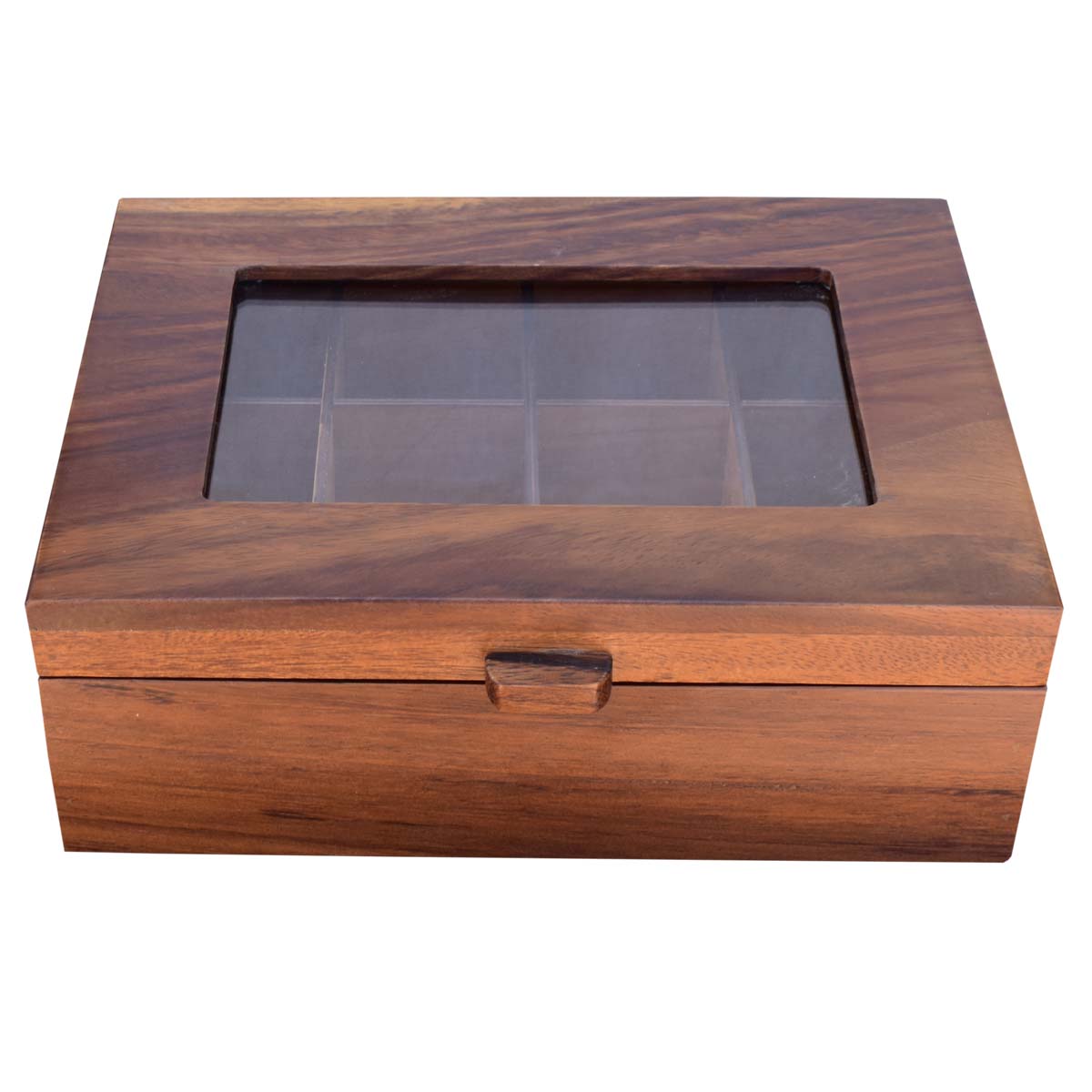 Foto 1 | Caja Para Te Con Acrilico Parota