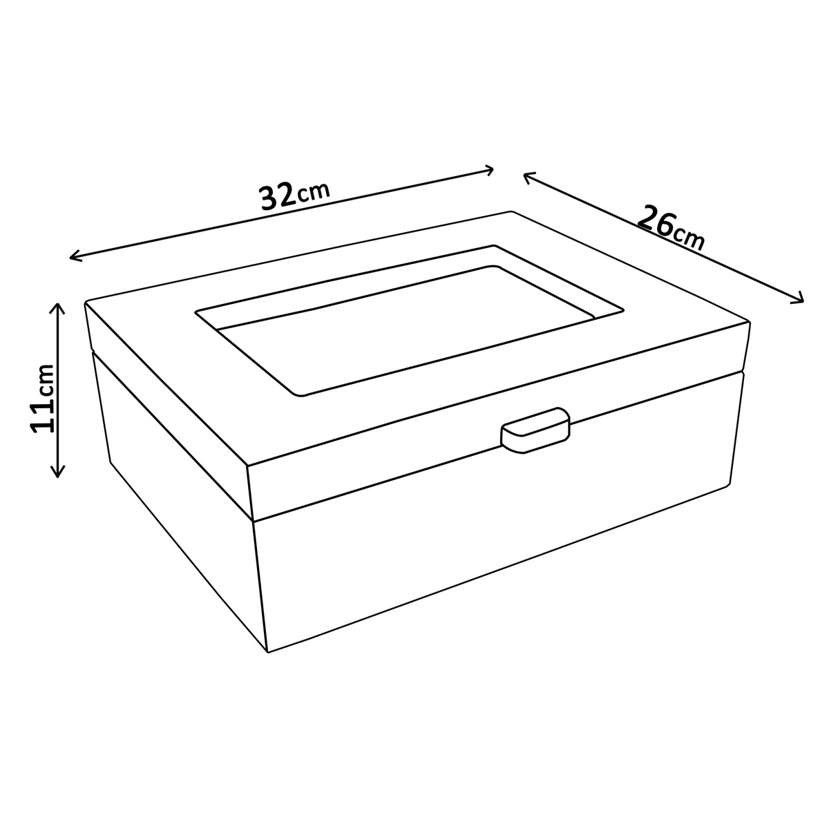Foto 3 | Caja Para Te Con Acrilico Parota