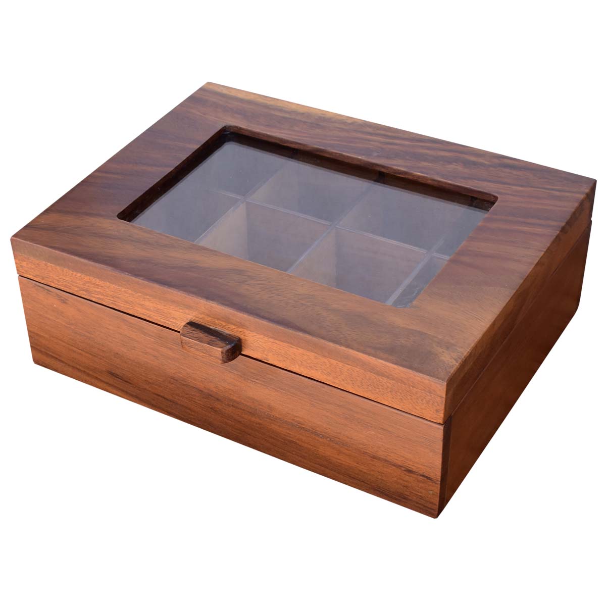 Foto 5 | Caja Para Te Con Acrilico Parota