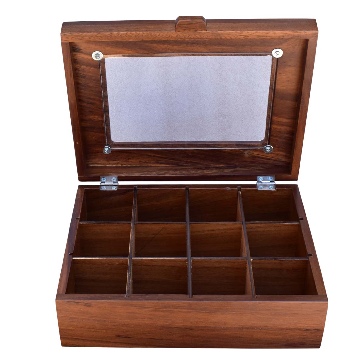 Foto 7 | Caja Para Te Con Acrilico Parota