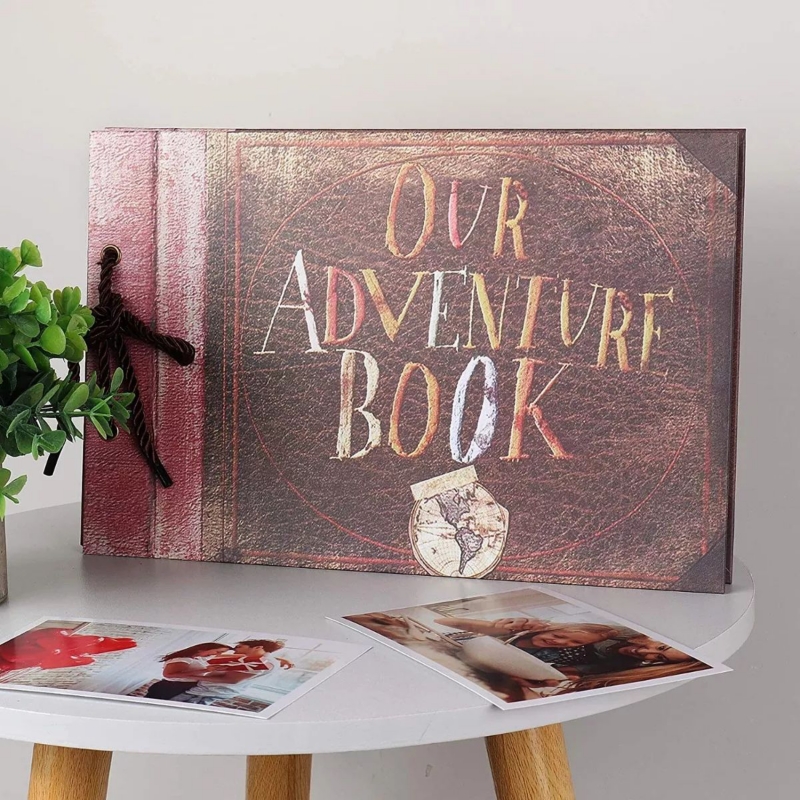 Foto 4 pulgar | Álbum De Fotos Nuestro Libro De Aventuras Recortado En 3d, 40 Hojas - Venta Internacional.