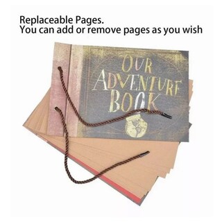 Foto 6 | Álbum De Fotos Nuestro Libro De Aventuras Recortado En 3d, 40 Hojas - Venta Internacional.