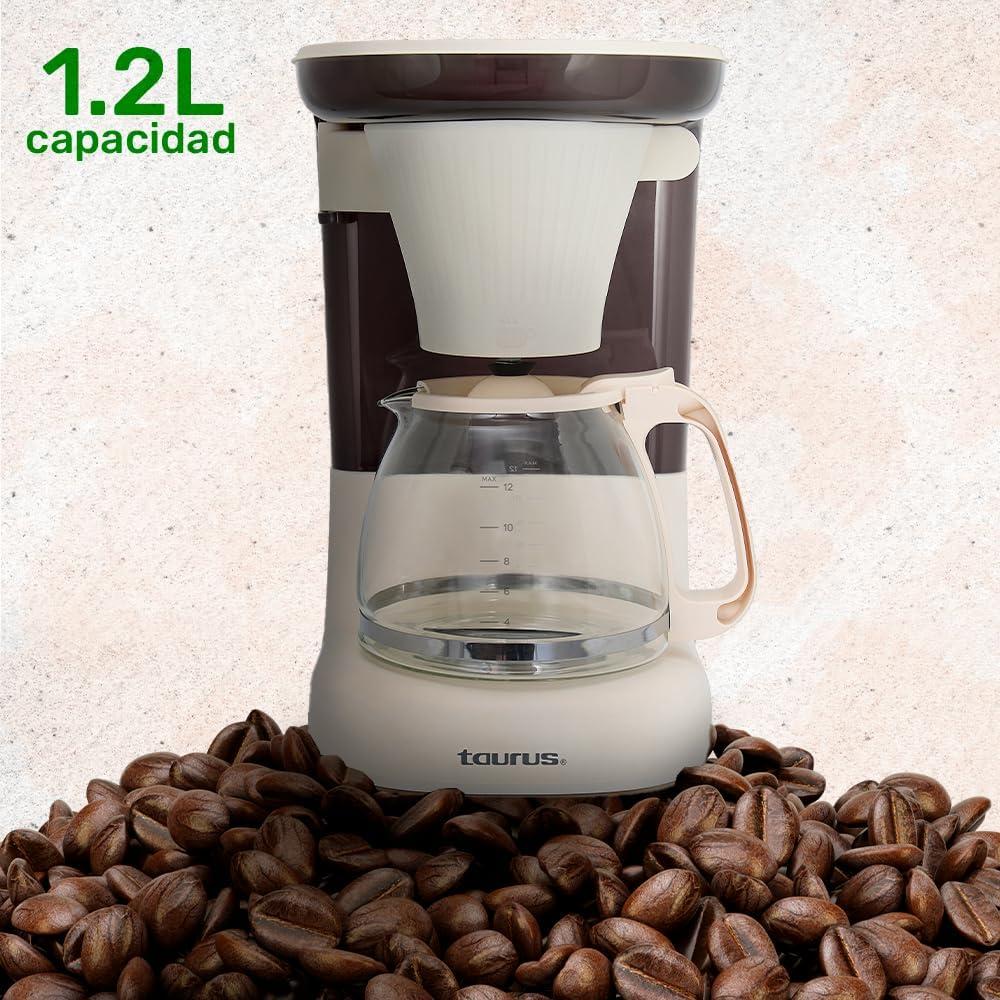 Foto 7 | Cafetera de Goteo Velvet Eco Taurus Filtro Permanente Capacidad de 1.2 L 50% Biomasa