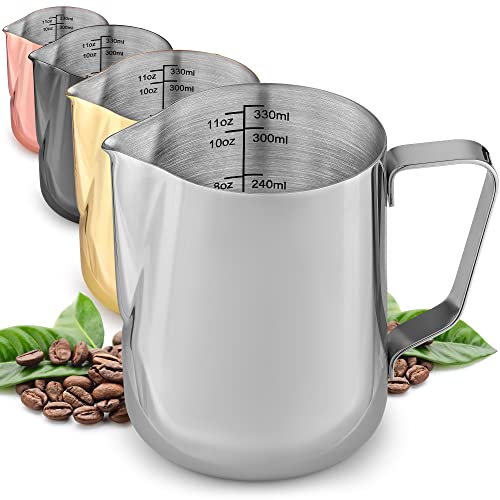Foto 1 | Jarra Espumadora de Acero Inoxidable Zulay Kitchen 355 ml 1 Pieza - Venta Internacional