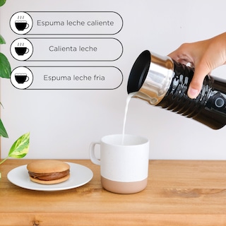 Foto 3 | Espumador De Leche Instantáneo, Espuma Caliente Y Fría Automática, Espumador De Leche Eléctrico , Calentador Smar