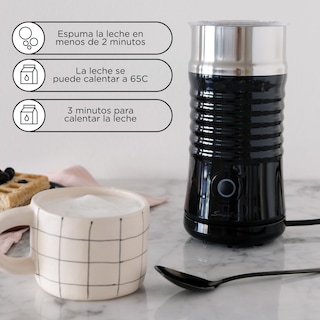 Foto 6 | Espumador de Leche Instantáneo Espuma Caliente y Fría Automática de Leche Eléctrico Calentador Smart - Tek
