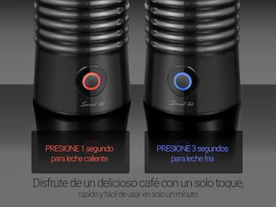 Foto 7 | Espumador de Leche Instantáneo Espuma Caliente y Fría Automática de Leche Eléctrico Calentador Smart - Tek