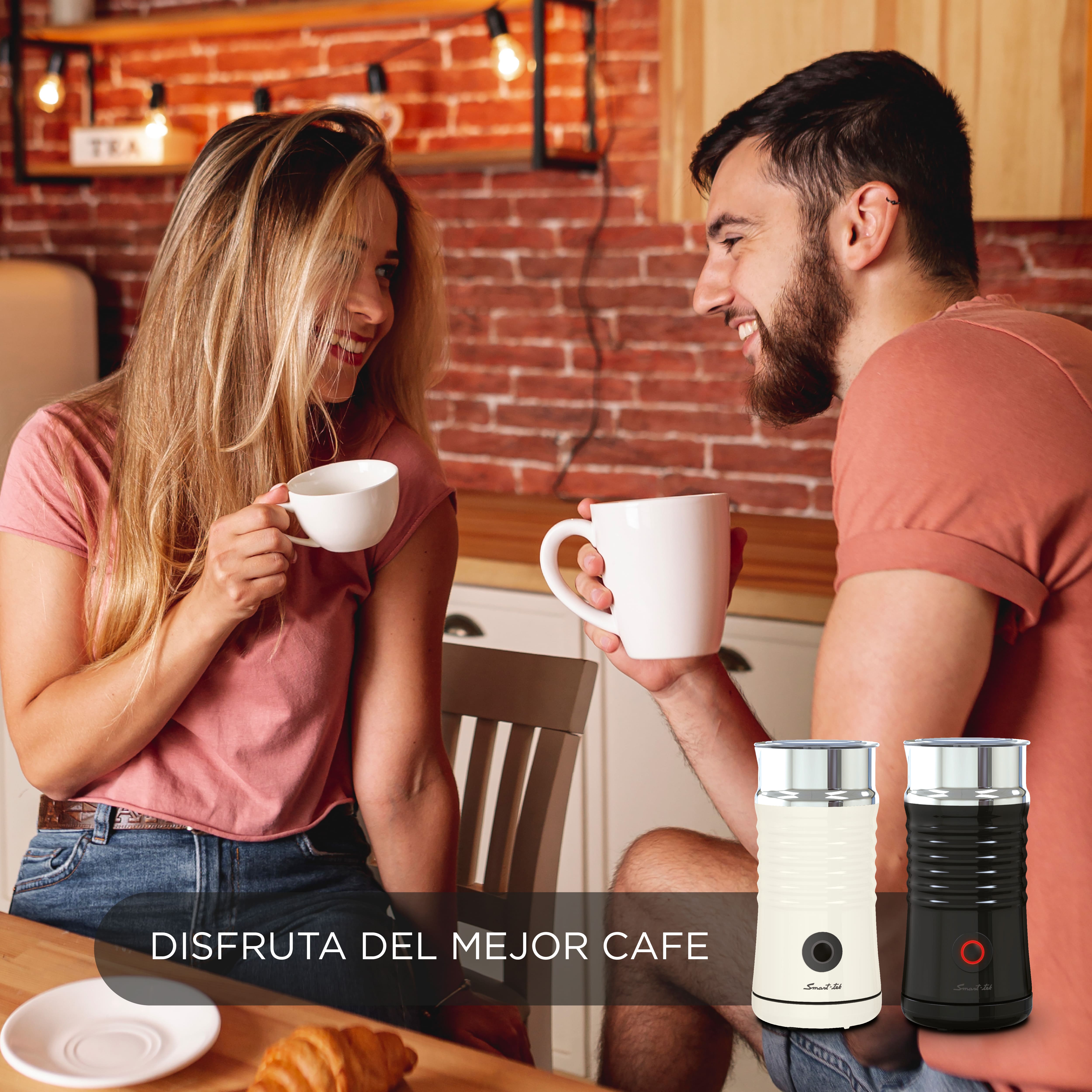 Foto 6 pulgar | Espumador De Leche Instantáneo, Espuma Caliente Y Fría Automática, De Leche Eléctrico, Calentador Smart - Tek Vainilla