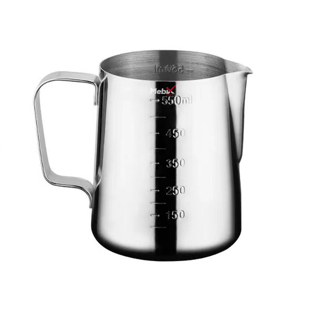 Jarra Espumosa De Leche Con Escala 600 Ml Cafe Latte