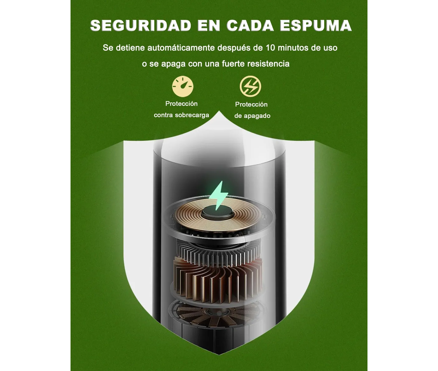 Foto 3 pulgar | Espumador de Leche Eléctrico Eo Safe Imports Esi-20331 Negro