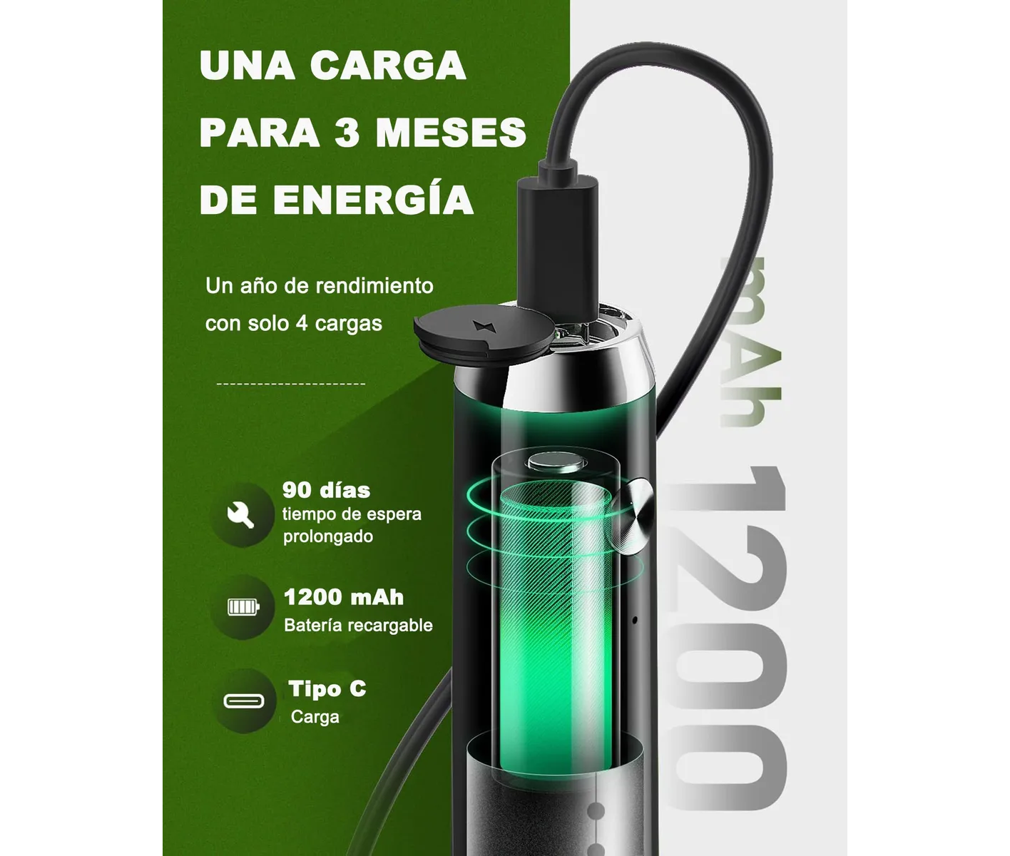 Foto 5 pulgar | Espumador de Leche Eléctrico Eo Safe Imports Esi-20331 Negro