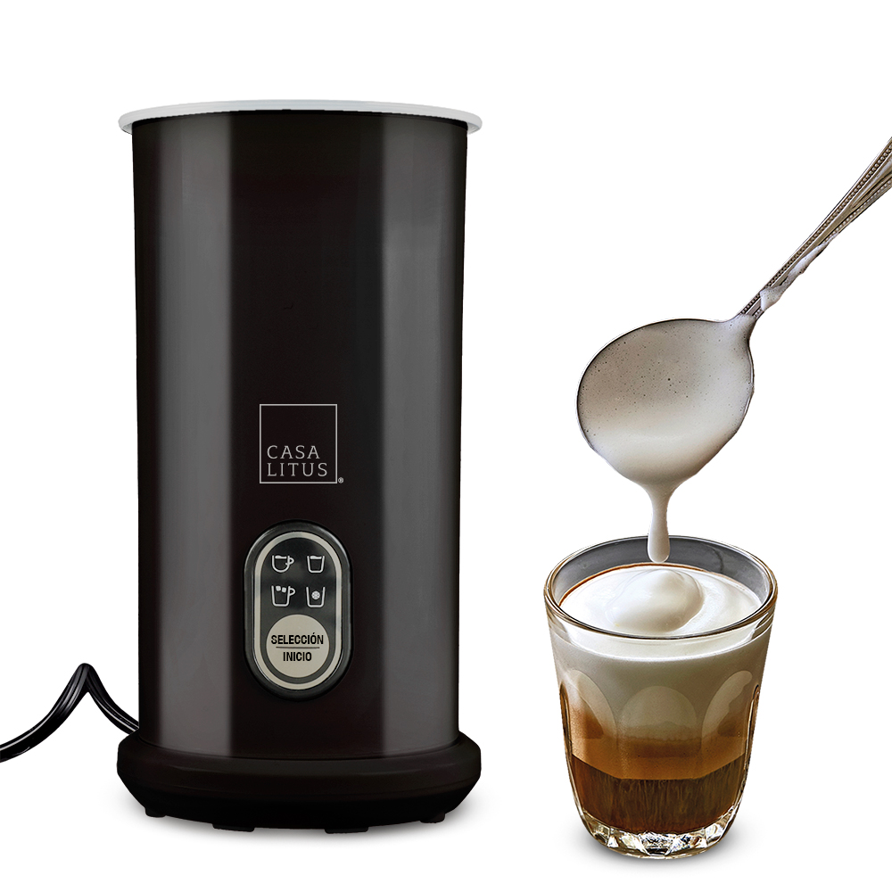 Foto 1 | Espumador De Leche Eléctrico Profesional Para Capuchino 350 Ml  Casa Litus  Color Negro