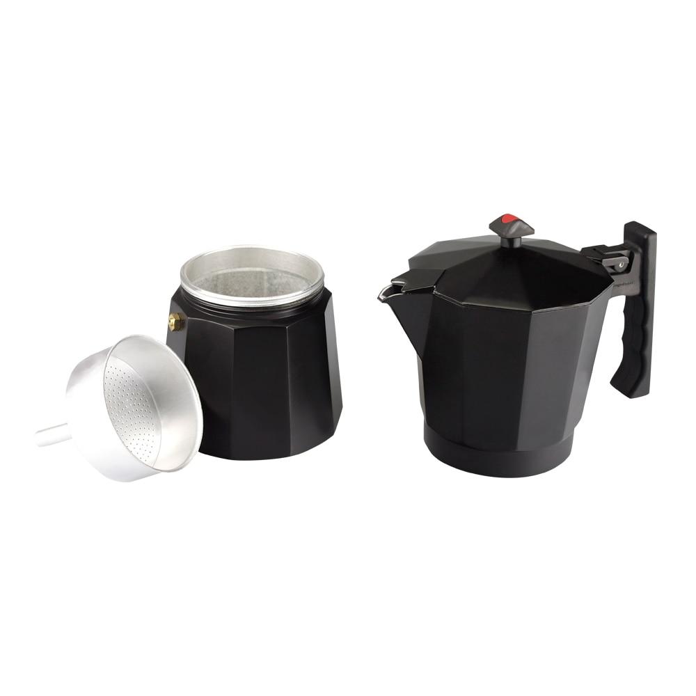 Foto 4 pulgar | Cafetera Tetera Italiana Magefesa Colombia color Negro Rinde 6 Tazas