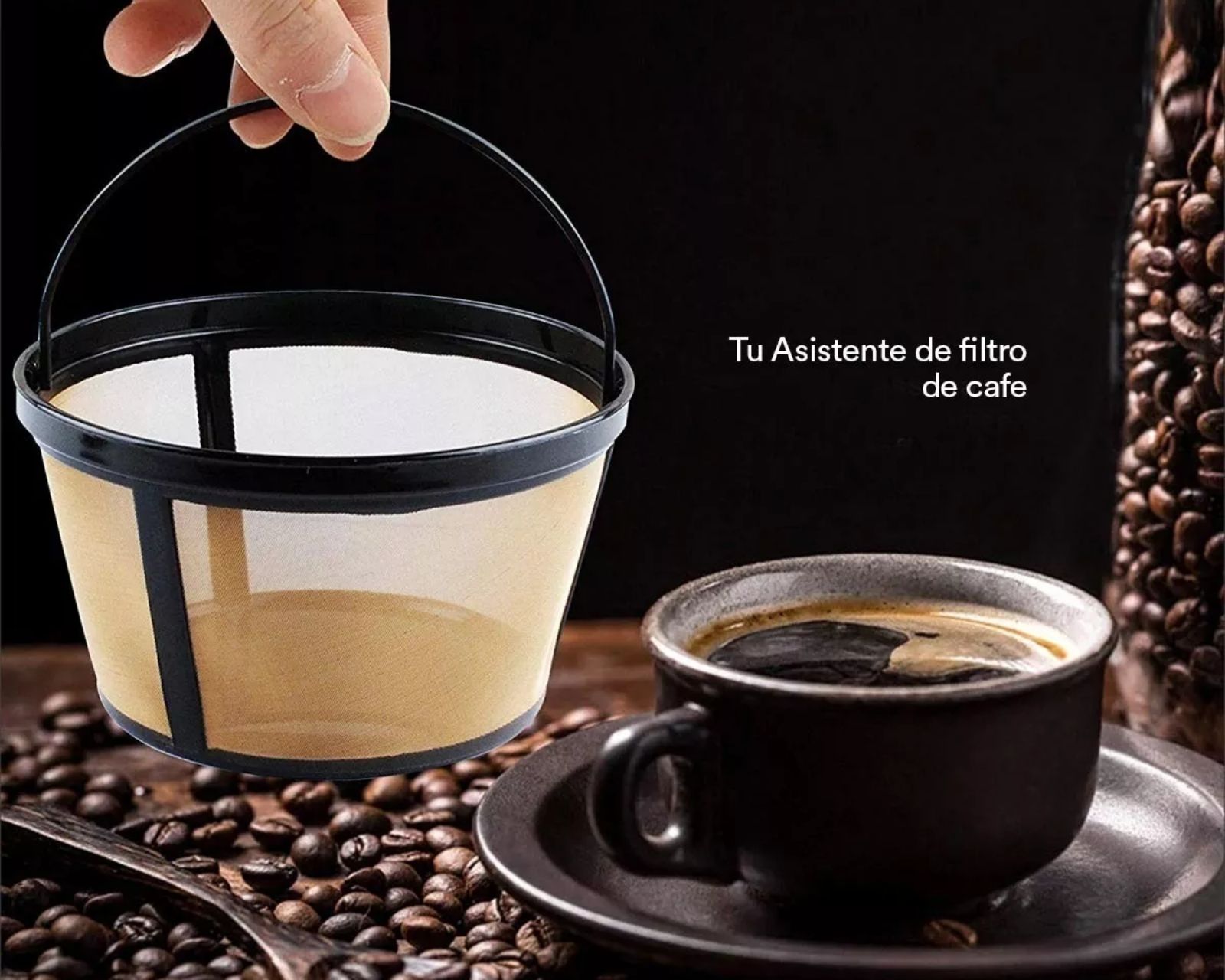 Foto 7 pulgar | Filtro para Cafetera Genérico de 10 A 12 Tazas Forma Canasta