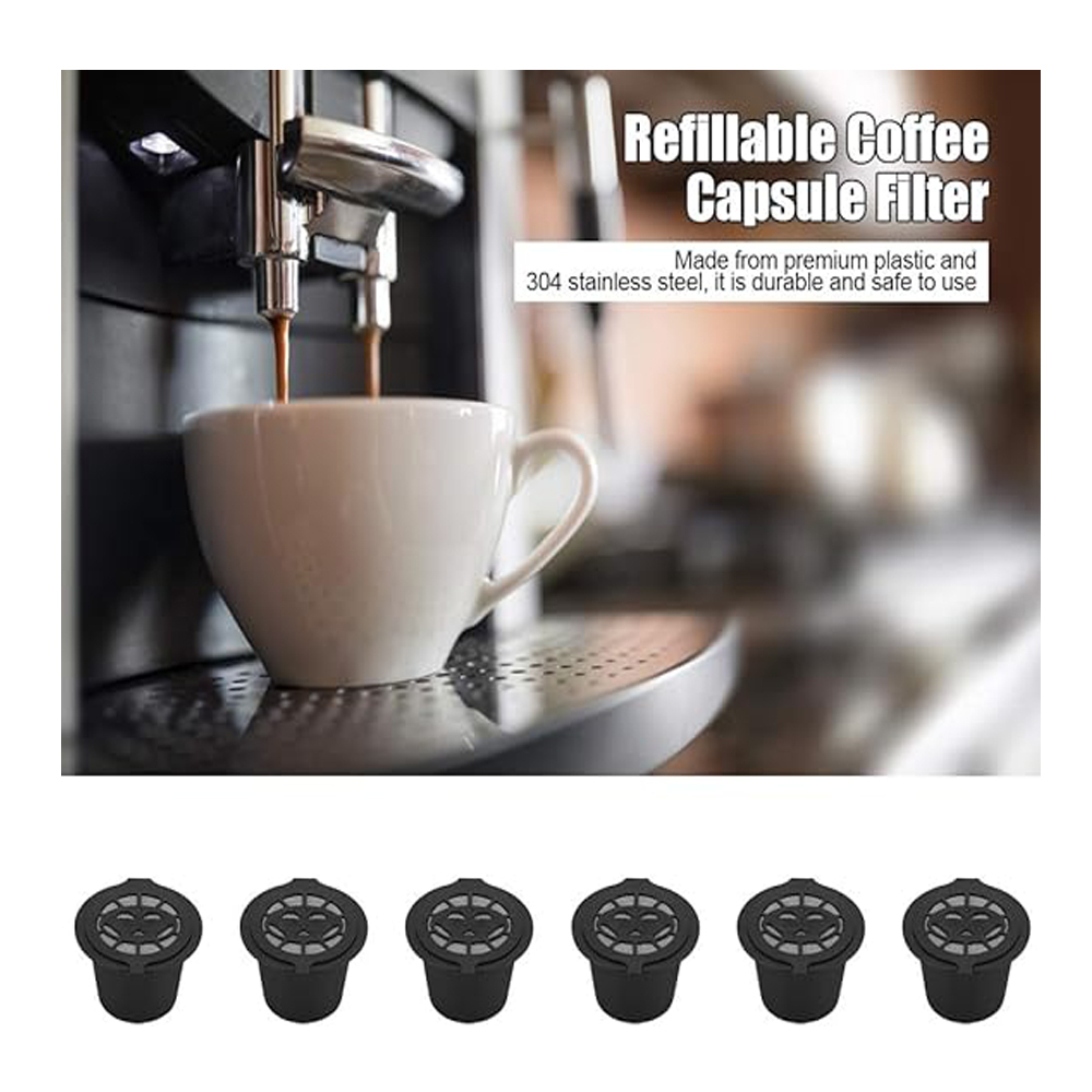 Foto 4 pulgar | Cápsulas Nespresso Reutilizables Rellenables 6pza