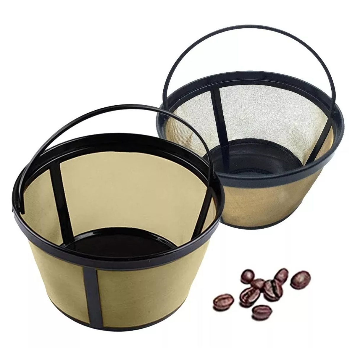 Foto 1 | Set De 2 Filtros Para Cafetera De 10 A 12 Tazas Estilo Canasta