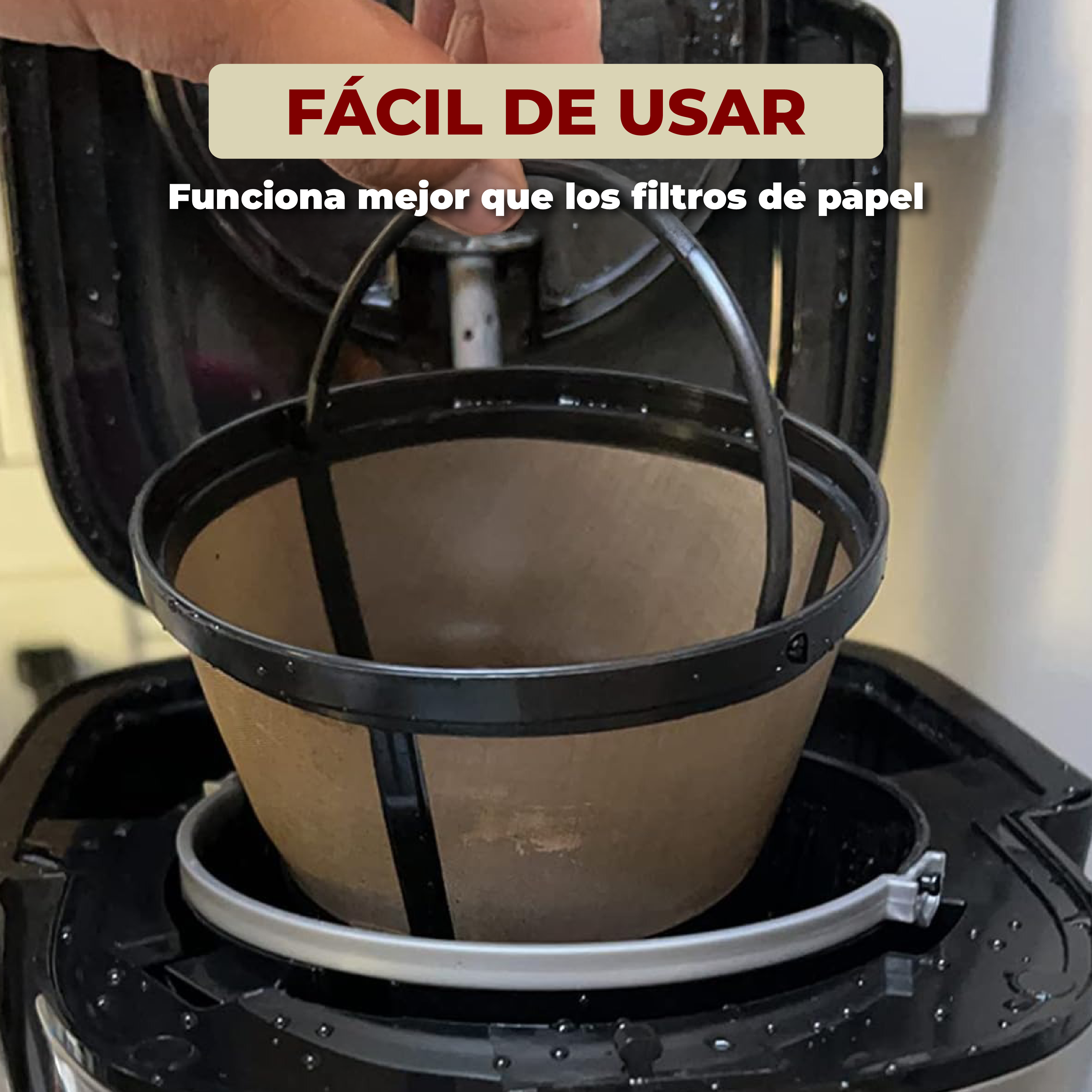 Foto 3 | Set De 2 Filtros Para Cafetera De 10 A 12 Tazas Estilo Canasta