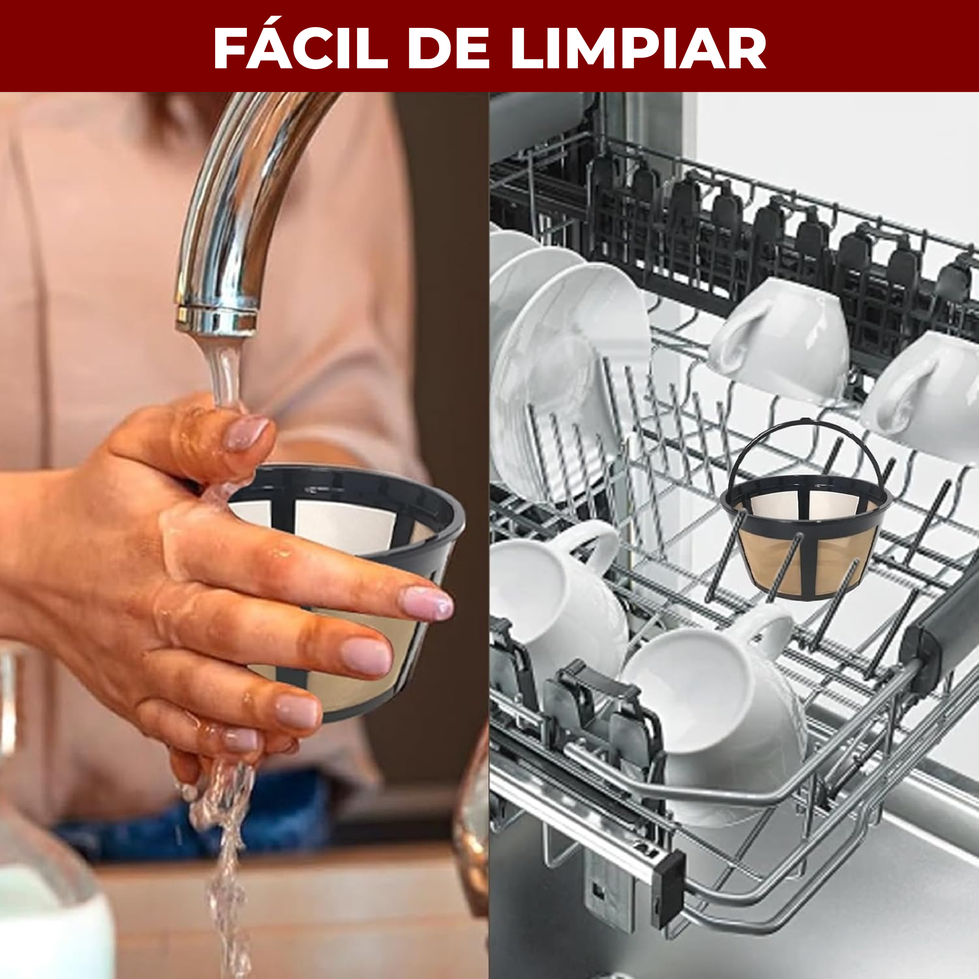 Foto 5 pulgar | Set De 2 Filtros Para Cafetera De 10 A 12 Tazas Estilo Canasta