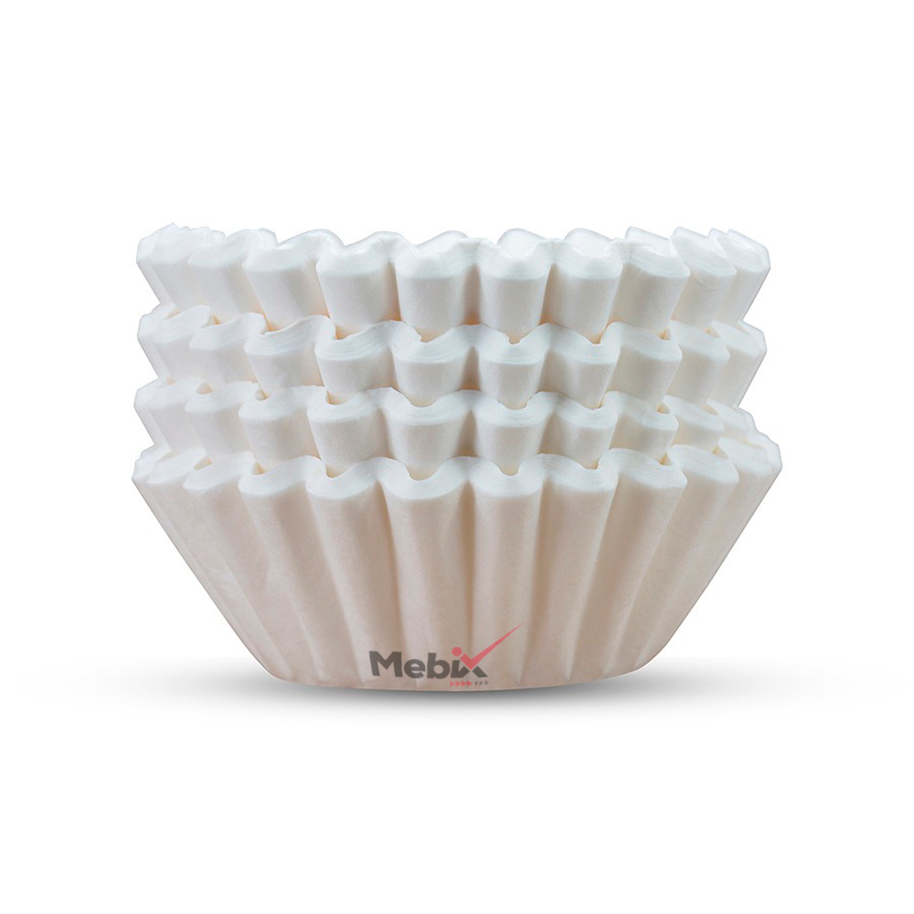 Set De 100 Filtros Desechables Para Café Compatible Con Cafeteras De 8 A 12 Tazas