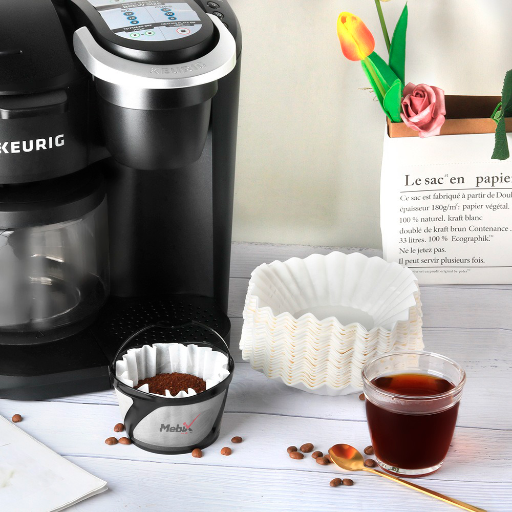 Foto 4 pulgar | Set De 100 Filtros Desechables Para Café Compatible Con Cafeteras De 8 A 12 Tazas