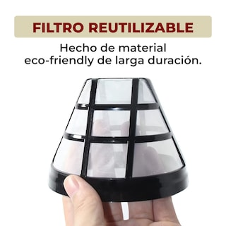 Foto 4 | Set De 2 Filtros Universales Permanentes Para Cafeteras Estilo Canasta