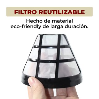 Foto 4 | Set De 10 Filtros Universales Permanentes Para Cafeteras Estilo Canasta