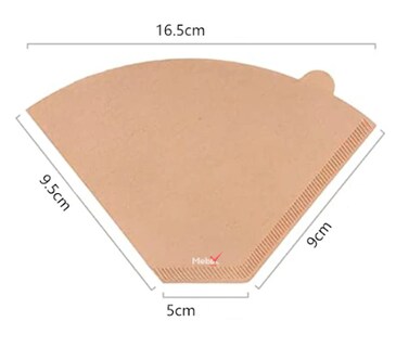 Foto 4 | Set De 100 Filtros De Papel Desechable Para Cafeteras De 8 A 12 Tazas