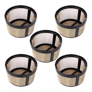 Foto 1 | Set De 5 Filtros Para Cafetera De 10 A 12 Tazas Estilo Canasta