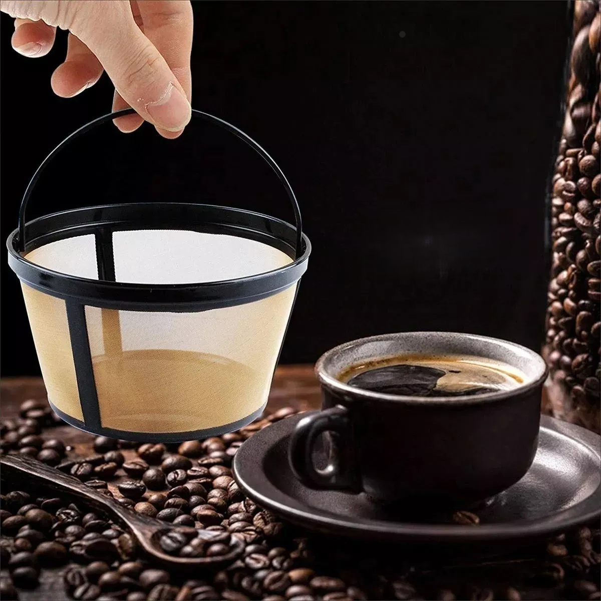 Foto 4 pulgar | Set De 10 Filtros Para Cafetera De 10 A 12 Tazas Estilo Canasta