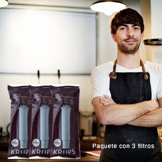 Foto 2 | Cartucho De Filtración De Agua Krups F088 Aqua Filter System - Venta Internacional.