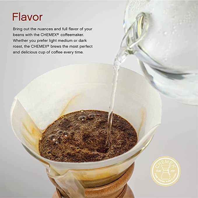 Foto 4 pulgar | Filtros De Café Chemex Natural Square 100ct - Venta Internacional.