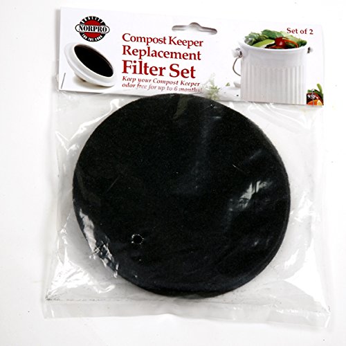Foto 5 pulgar | Filtros De Repuesto Norpro Ceramic Compost Keeper, 2 Unidades - Venta Internacional.