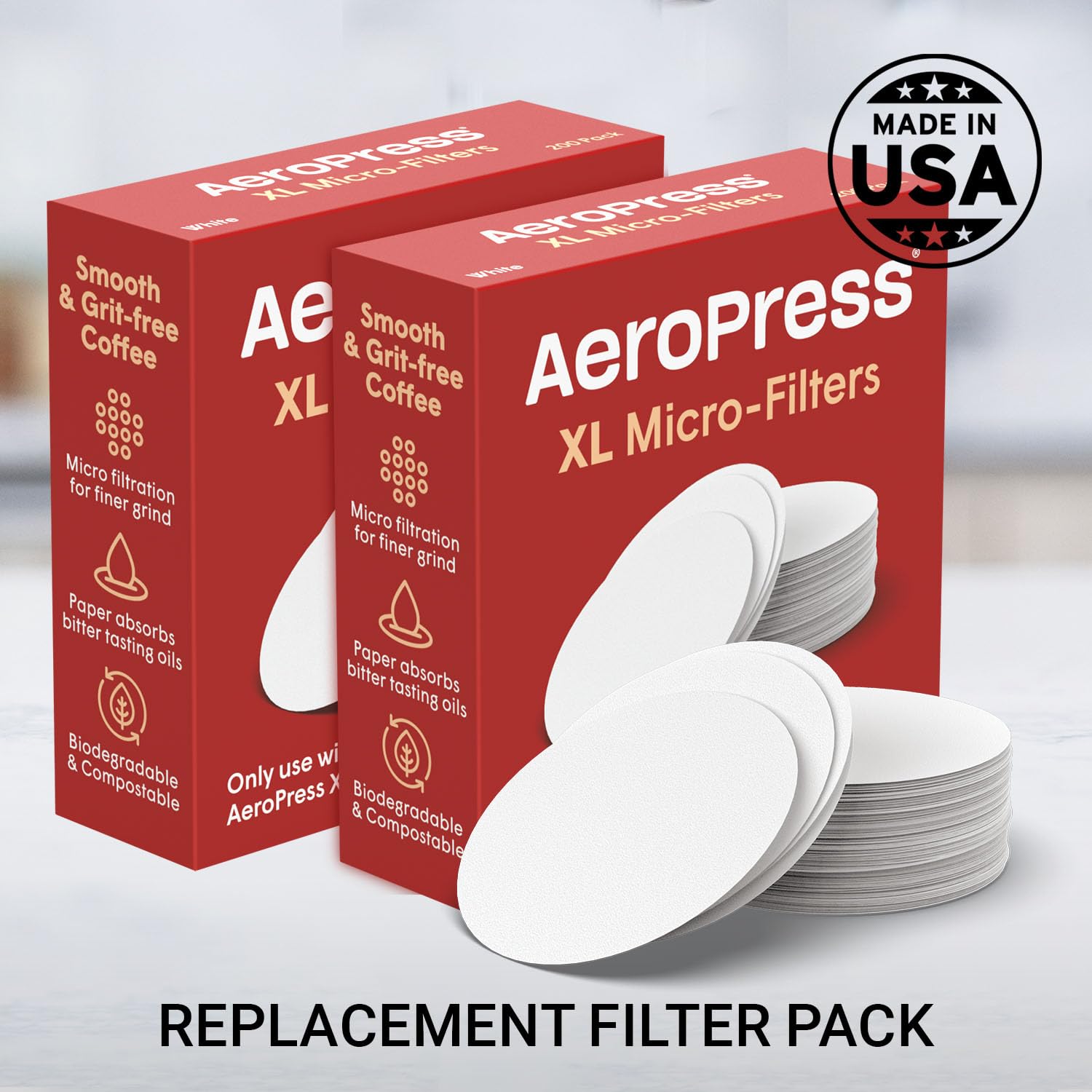 Foto 3 pulgar | Filtros de Repuesto para Cafetera Aeropress Xl 2 Pack - Venta Internacional