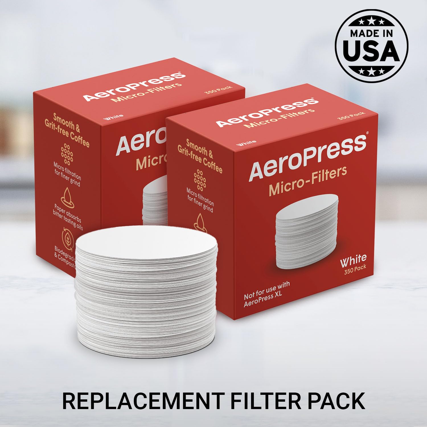 Foto 3 pulgar | Filtros para Cafetera Aeropress 2 Paquetes-Venta Internacional