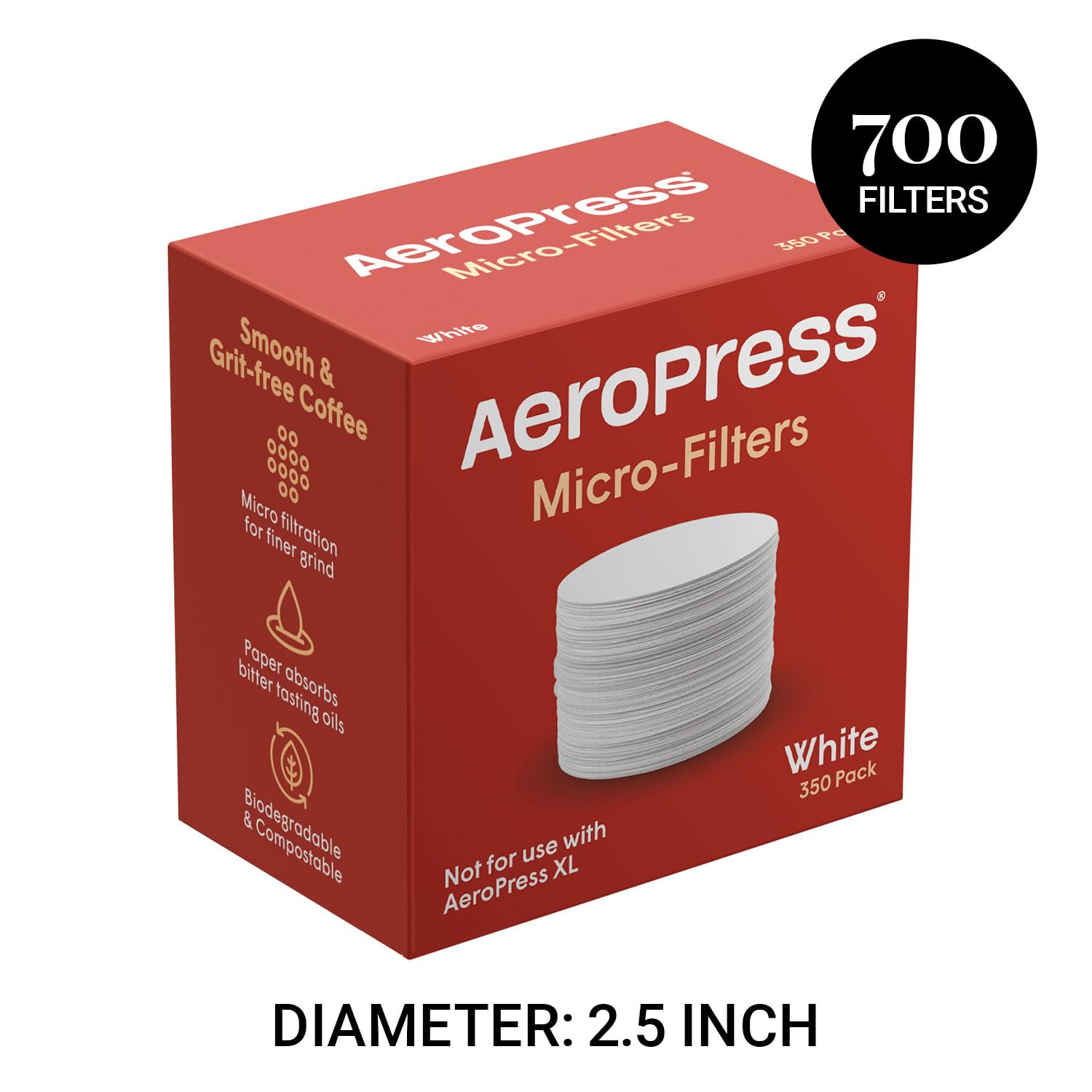 Foto 6 pulgar | Filtros para Cafetera Aeropress 2 Paquetes-Venta Internacional